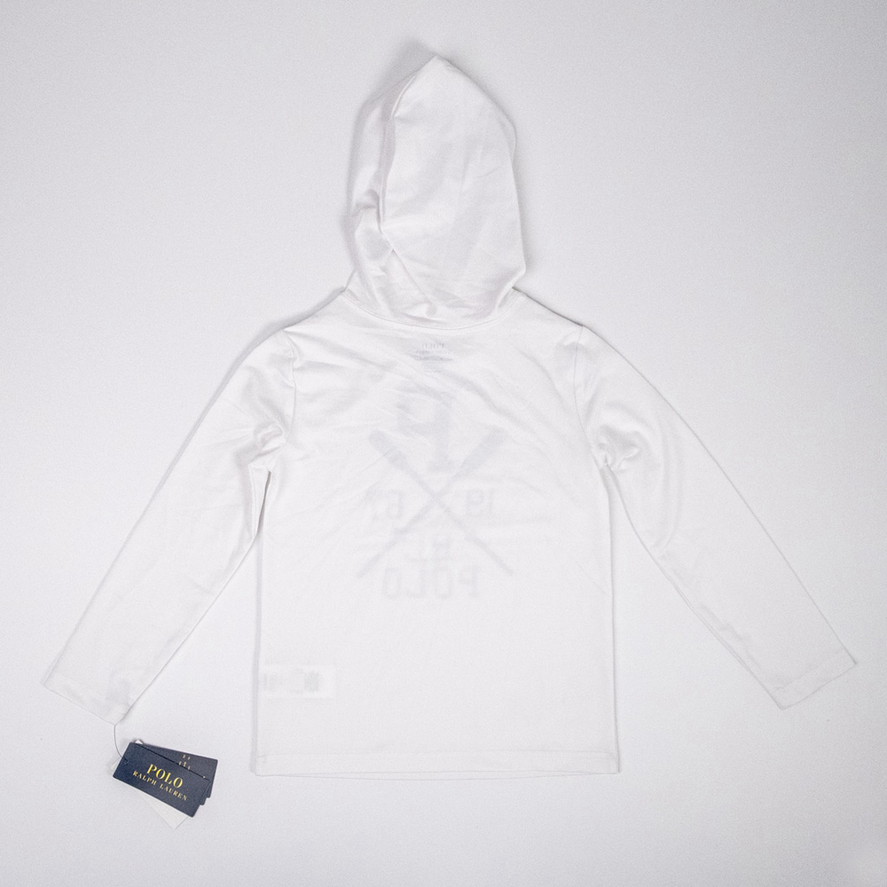 NWT Polo Ralph Lauren Boys Hooded Cover-Up Shirt Beach Swim $35 - Size 6 - Picture 5 of 8